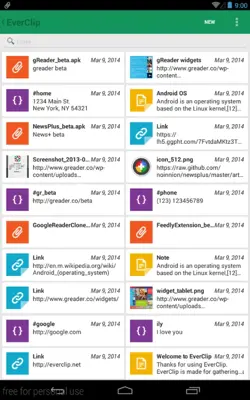 EverClip android App screenshot 0